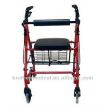 Rollator BME861 pour personnes âgées et handicapées Roller à quatre roues